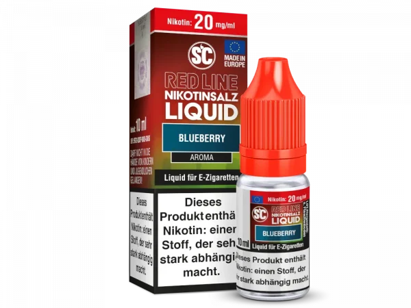 SC – Red Line – Blueberry – Nikotinsalz Liquid 20mg