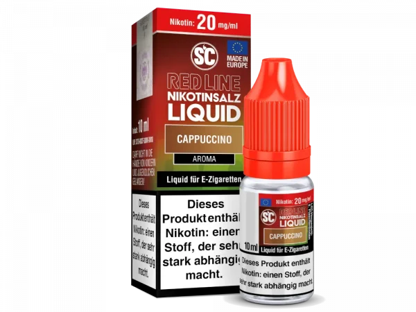 SC – Red Line – Cappuccino – Nikotinsalz Liquid 20mg