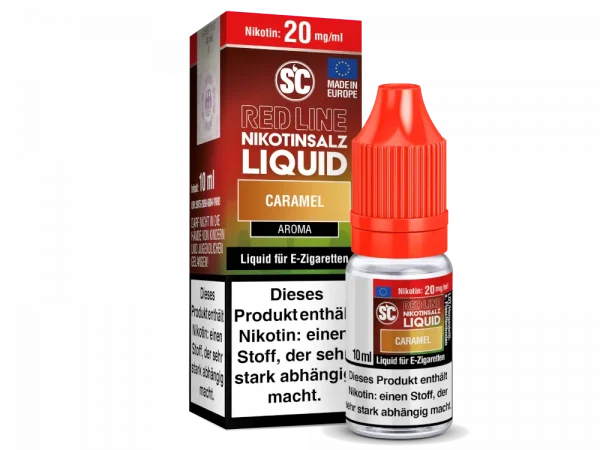 SC – Red Line – Caramel – Nikotinsalz Liquid 20mg