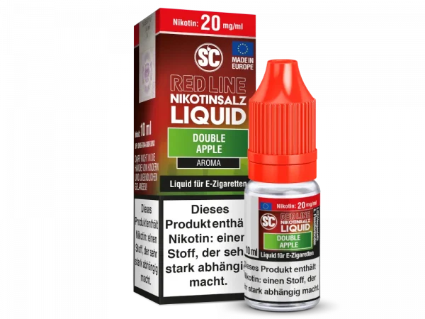 SC – Red Line – Double Apple – Nikotinsalz Liquid 20mg